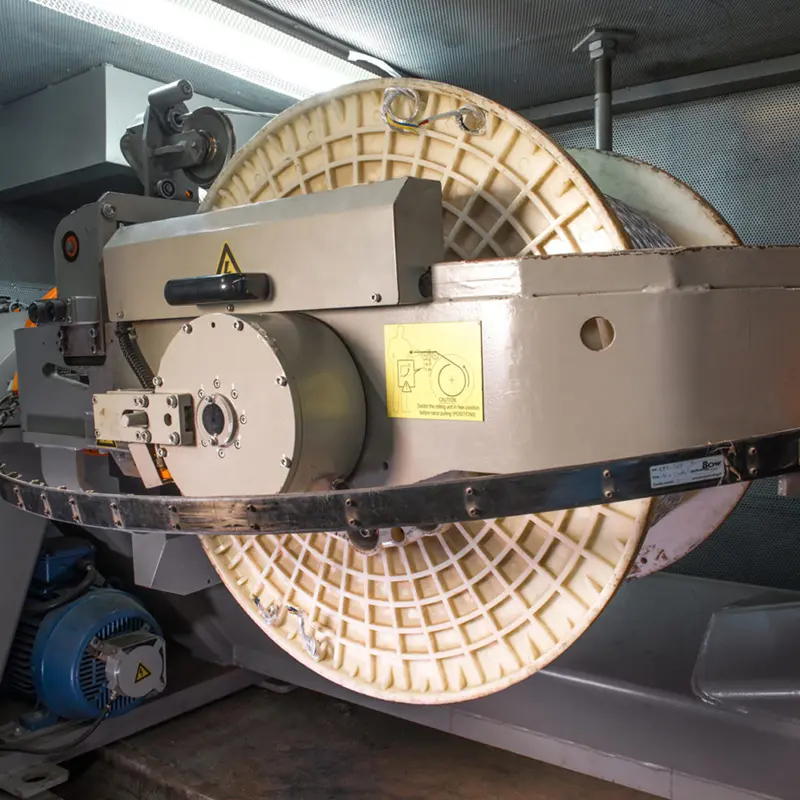 Double Twist Bunching Machine