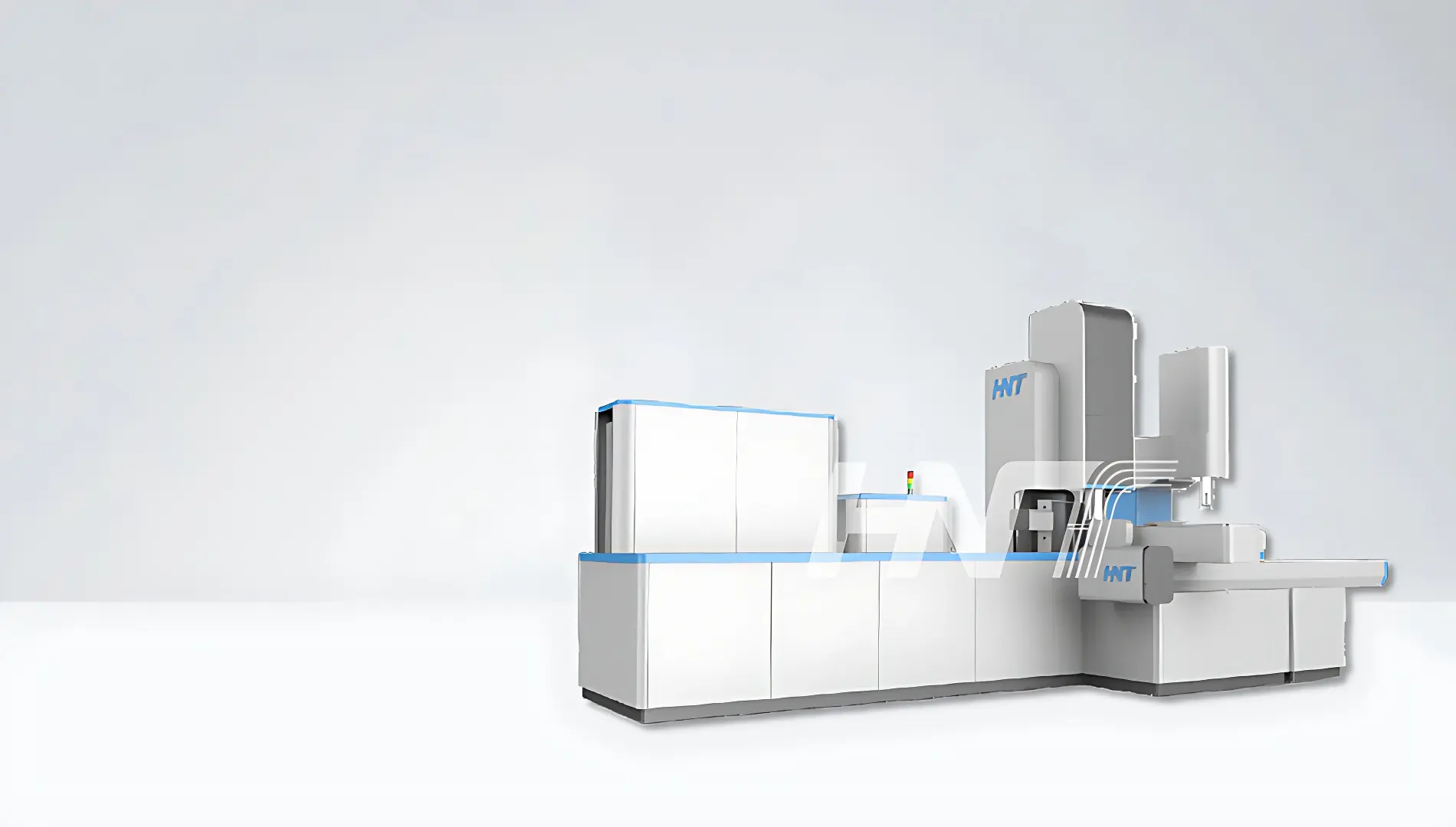 Reaction decolorization and crystallization system