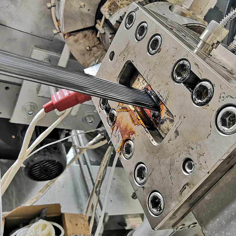 Flat Elevator Cable Extrusion Line