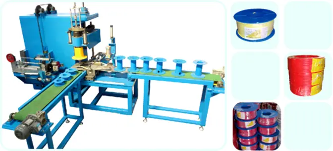 Automatic Cable Spooling and Coiling Machine