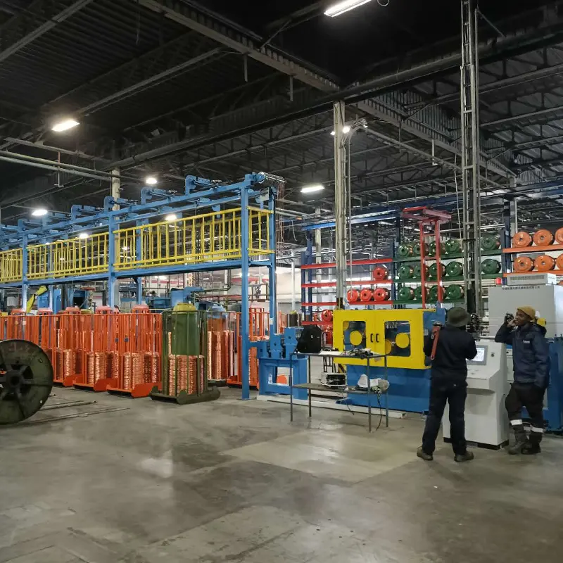 Double Twist Bunching Machine