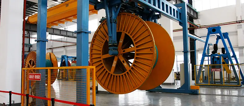 Hanging Pintle Portal Pay-Off & Take-Up